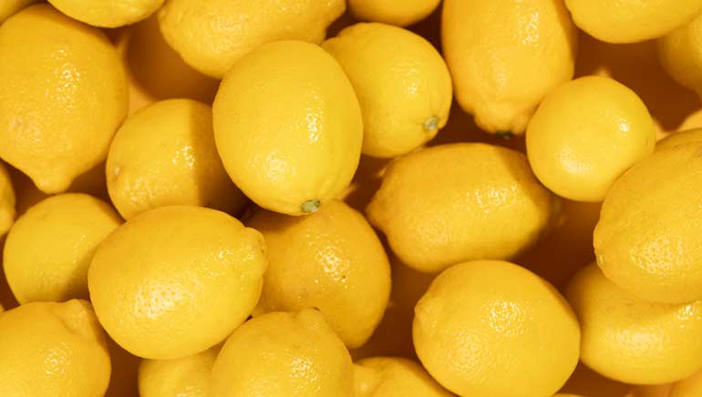 Composición natural de los limones